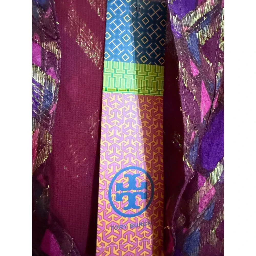 Tory Burch lame plaid